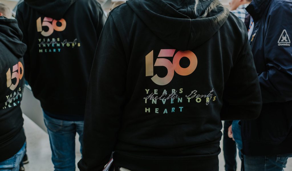 Melitta International Executive Conference Hoodies mit Signet auf dem Rücken