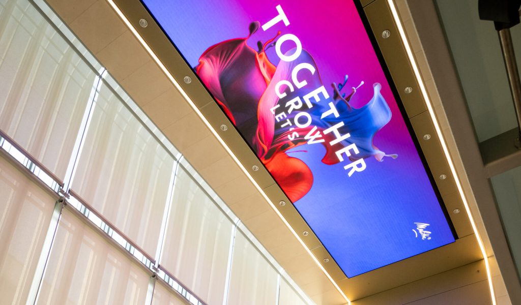 Melitta Finance Conference: Animation in der Sky Chapel der Bertelsmann Stiftung