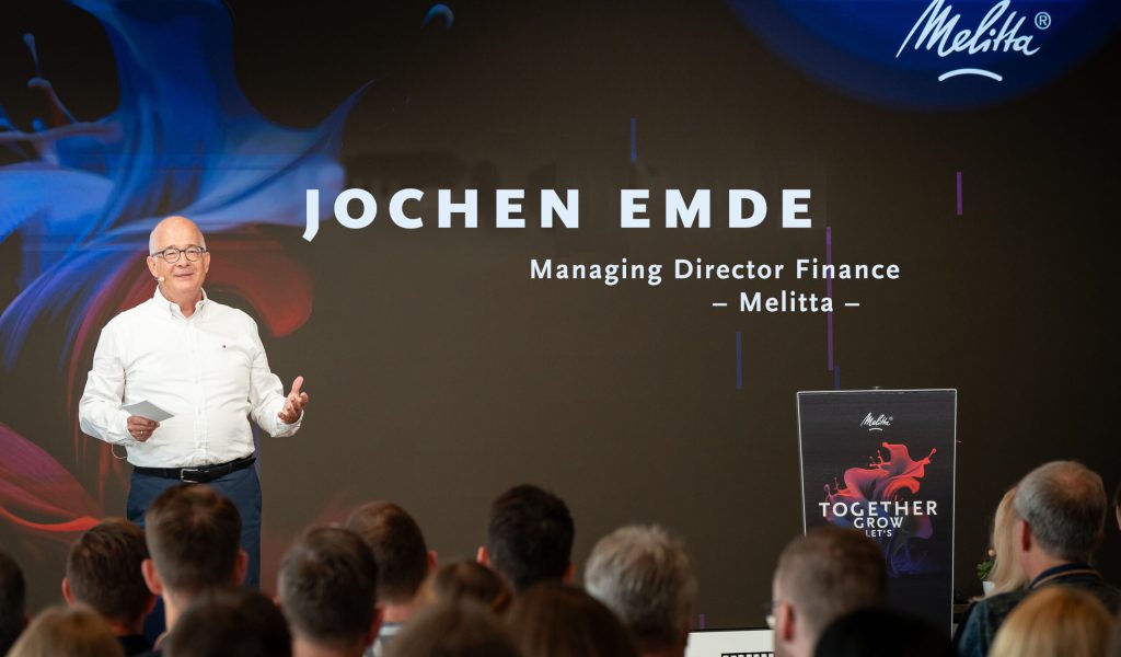 Melitta Finance Conference: Bühnenpräsentation